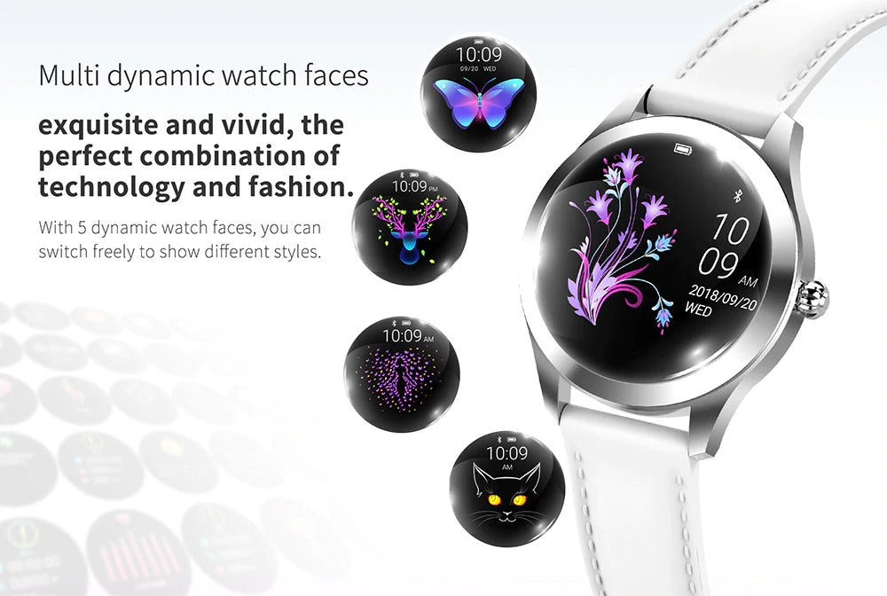 Waterproof Smart Watch Luxury Galaxy Steel Watch for Android and IOS