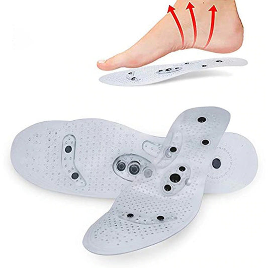 Magnetic Acupressure Reflexology Gel Insoles