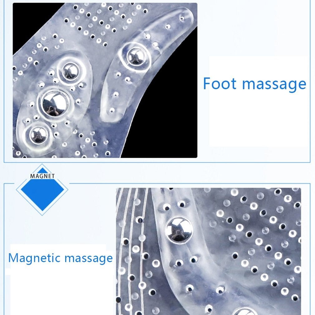 Magnetic Acupressure Reflexology Gel Insoles