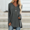 Image of Tunic Sweater Plus Size Pullover