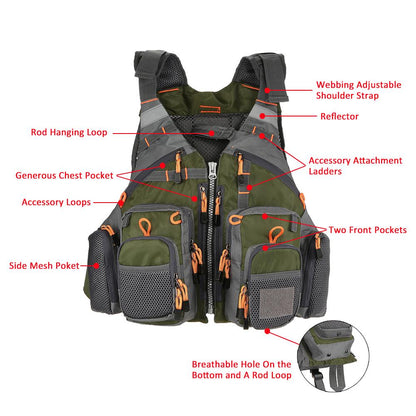 Sport Fishing Life Vest