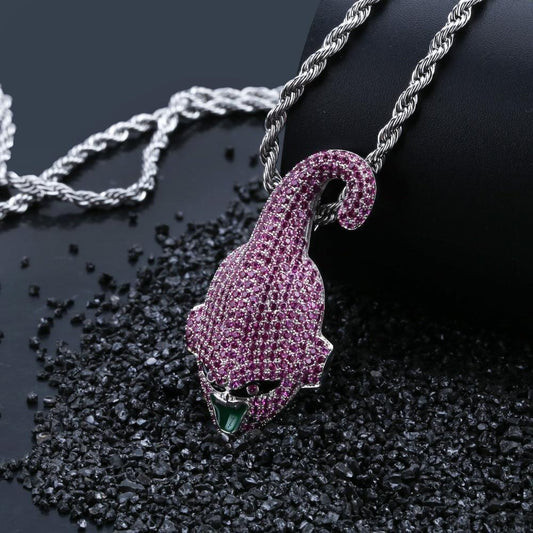 Iced Out Super Majin Buu Pendant Necklace