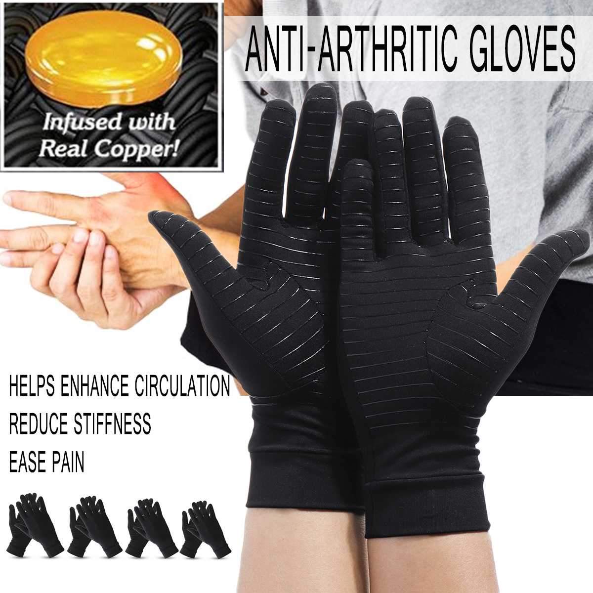 Copper Arthritis Compression Gloves