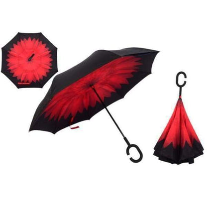 Upside Down Reverse Double Skin Umbrella