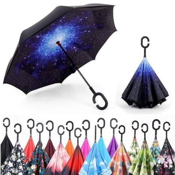 Upside Down Reverse Double Skin Umbrella