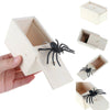 Image of Toy Box Insect Wooden Prank Trick Spider in a box