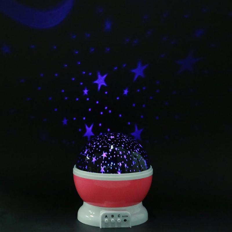 Starry Night Sky Bedroom Night Light Projector for room