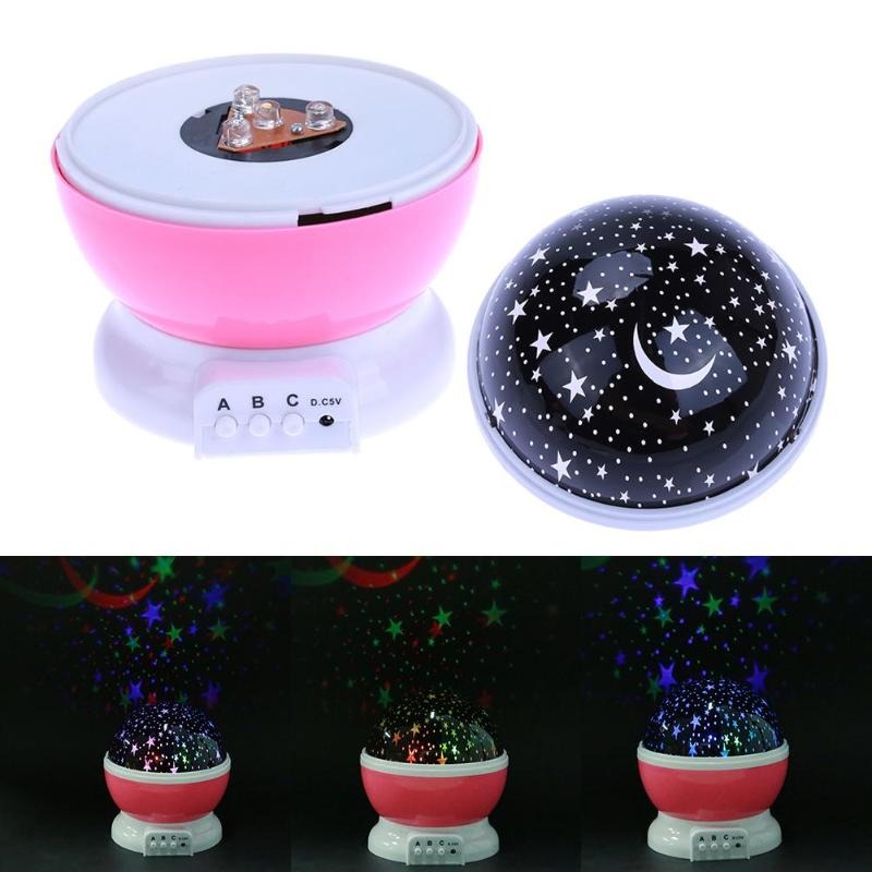 Starry Night Sky Bedroom Night Light Projector for room