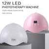 Image of 12W Nail Dryer Machine UV LED gel nail Lamp Portable Micro USB