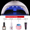 Image of 12W Nail Dryer Machine UV LED gel nail Lamp Portable Micro USB