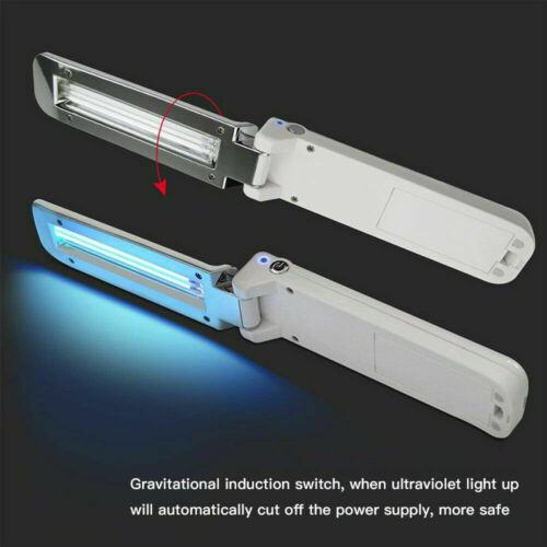 UV Sanitizer Handheld Wand Folding Light Kill Bacteria Sanitizing Wand UV Sterilizer
