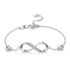 Image of 925 Sterling Silver Friendship Bracelets
