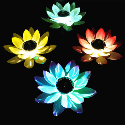 Floating Lotus Flower Solar Pool Lights