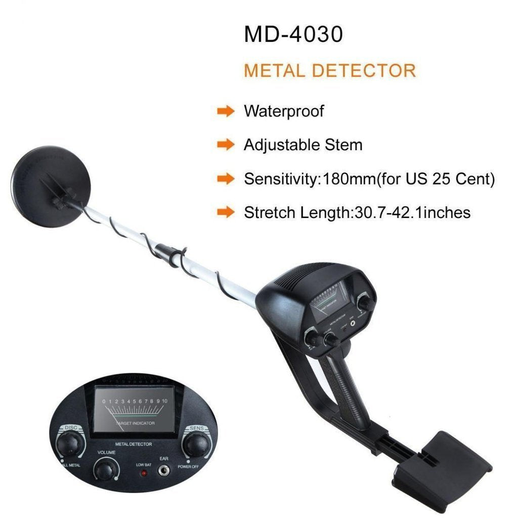 Waterproof Metal Detector Deep Sensitive Search Gold