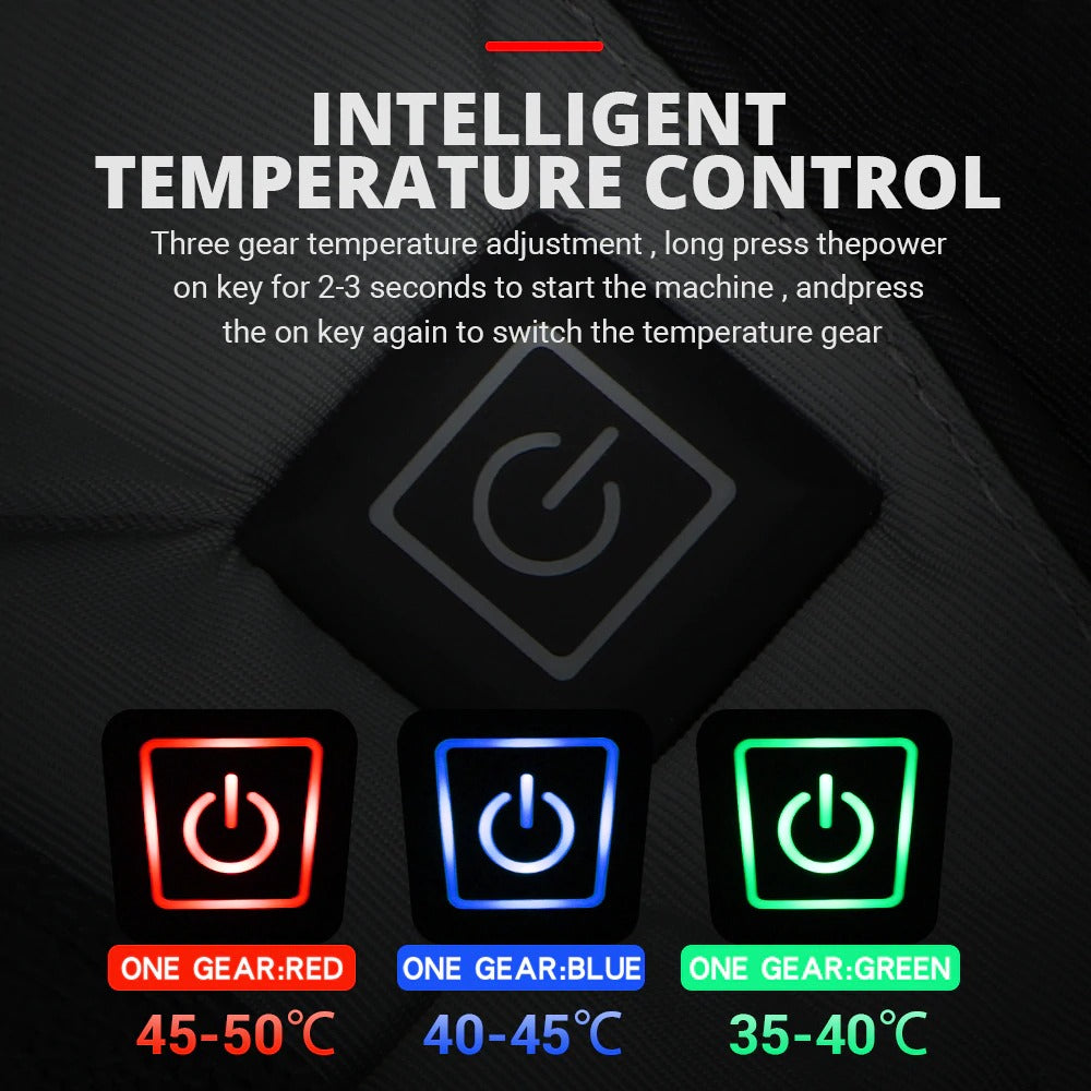 Electric Finger Touch Screen Heated Gloves