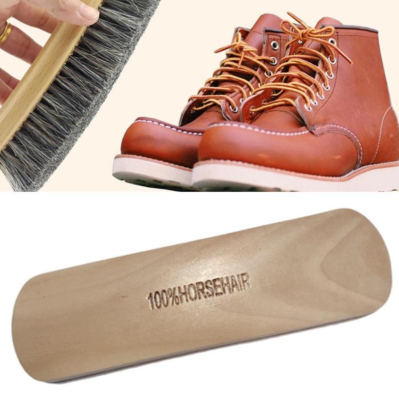Wooden Boot and Shoes Brush