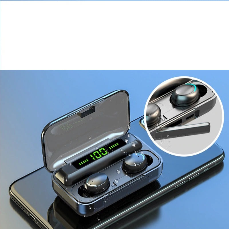 Wireless Bluetooth Earbuds Waterproof Noise Reduction 9D Hifi Sound