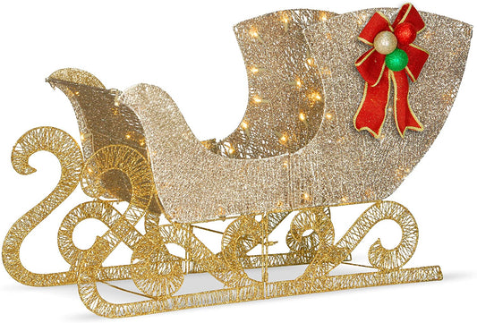 Christmas Lighted Splendor Sleigh