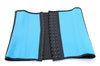 Image of Latex Waist Trainer Velcro Fitness Belt Ab Slimming Zipper Neoprene